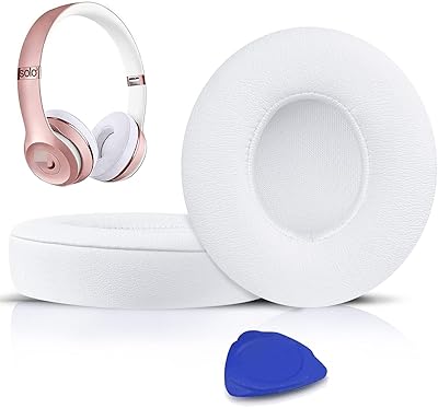 Coussins d'oreille de remplacement professionnels solowet® pour écouteurs supra-auriculaires sans fil