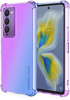 Coque de protection easy life go avec bords en tpu souple pour tecno