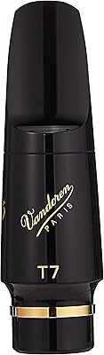 Bec de saxophone ténor vandoren sm823e t7 v16 en ébonite