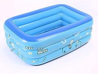 Piscine d'été gonflable pour enfants deli blue pour jardin extérieur et arrière-cour