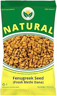 Methi dana frais naturel (graines de fenugrec grec, 500g)