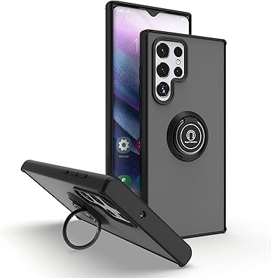 Coque arrière rigide antichoc zobitek avec finition mate pour samsung galaxy s22 ultra