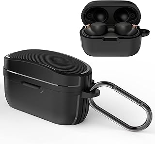 Compatible avec sony wf-1000xm4 (2021) étui intégral en tpu pour écouteurs visibles à