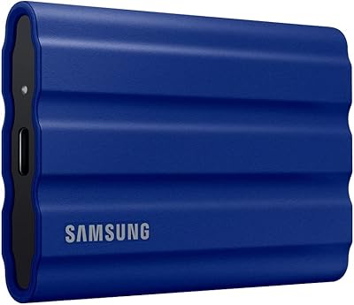 Ssd samsung t7 shield 1 to, bleu, mu-pe1t0r/am, ssd t7 shield