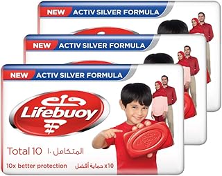 Savon antibactérien lifebuoy total 10, 160 g