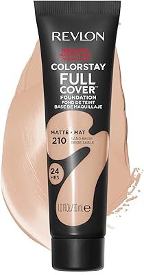 Fond de teint à couverture complète revlon colorstay spf 10 beige