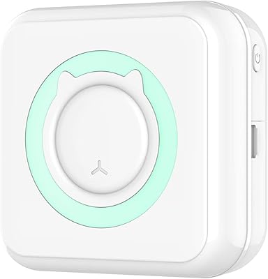 Mini-imprimante thermique sans fil bt 200 dpi avec impression de fausse demande