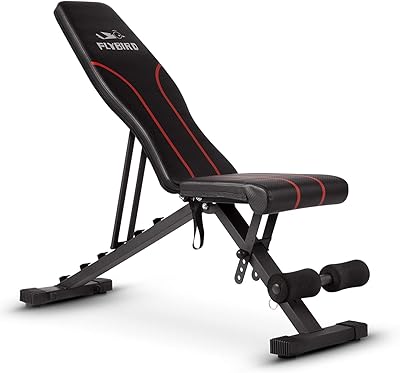 Banc réglable flybird banc de musculation utilitaire pour entraînement complet du corps