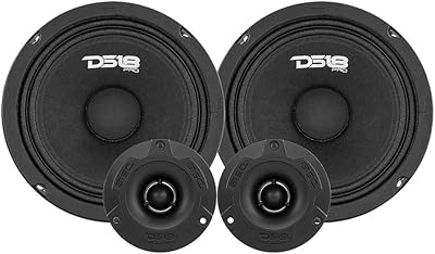 Ds 18 pack complet médium et haut pro-gm6.4pk - comprend 2 woofers médiums