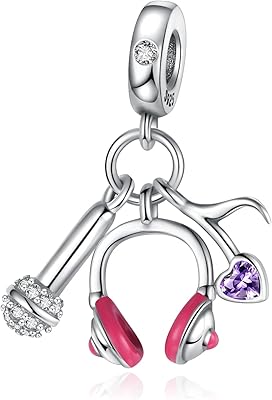 Bracelet pendentif en argent sterling 925 adapté aux bracelets lnq obu europe
