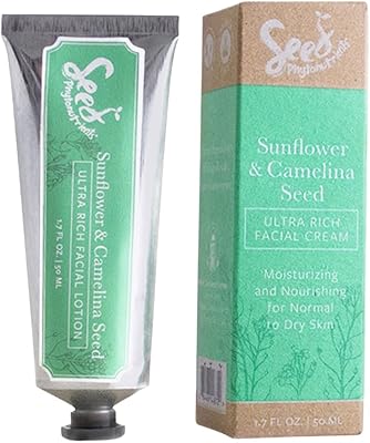 Crème pour le visage ultra riche en phytonutriments de graines - naturelle