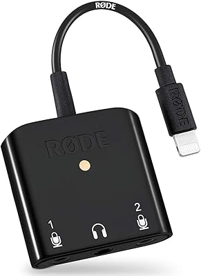 Tige d'interface mobile sc6-l avec double port trrs pour appareils apple
