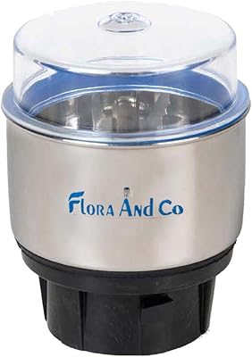 Bol mixeur en acier inoxydable flora & co 400 ml (base en plastique)