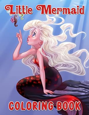Livre de coloriage petite sirène : encouragez la créativité des enfants