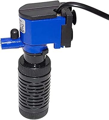 Pompe à eau submersible multifonction b&k 4 en 1 4w 400l/h pour aquarium
