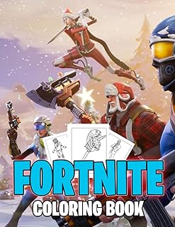Livre de coloriage fórt-nịte : pages de coloriage de jeux d'action et d'aventure