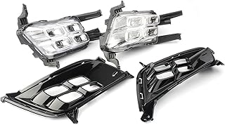 2 pièces led feux diurnes drl antibrouillard clignotants pour kia k5 optima 2014