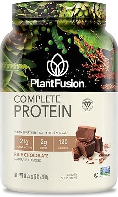 Plant fusion poudre de protéines végétales entières, sans gluten, végétalienne, sans ogm, l'emballage peut varier, chocolat, 90 g. Diaytar Sénégal : Qualité garantie, prix imbattables, livraison rapide