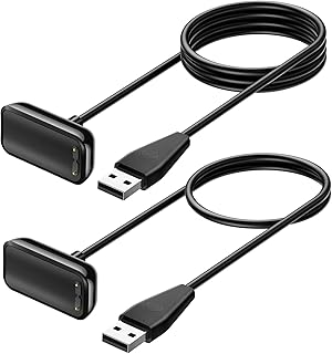 Cocolin câble de chargeur de remplacement pour fitbit charge 5/fitbit luxe fitness tracker