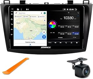 Autoradio jans pour mazda 3 2010-2013 avec apple carplay et android