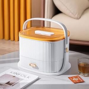 Boîte à médicaments de série, boîte de rangement de premiers secours, boîte de rangement de médicaments à domicile en plastique portable de grande capacité. Diaytar : Votre shopping, nos meilleurs prix