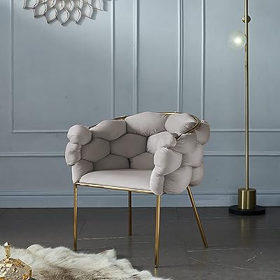 Chaises dj modernes en velours pour salle à manger canapé rembourré confortable un bras. Diaytar : Votre destination shopping préférée au Sénégal