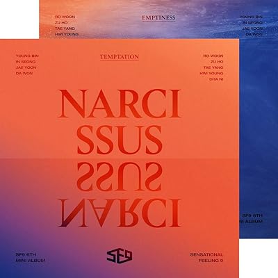 Sf9 - narciso (random ver.] (sixième mini album) cd + livret 72p +