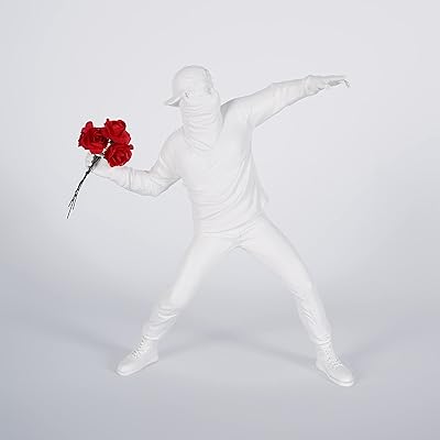 Statue de lanceur de fleurs, figurine en résine pour décoration d'intérieur, figurines décoratives
