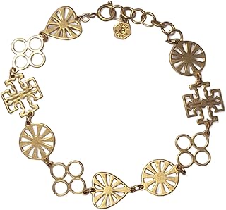 Bracelet en cuivre coupé en cuivre brittain 142454 de tory burch pour femme