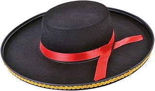 Chapeau en feutre espagnol bristol novelty bh514, noir, taille unique