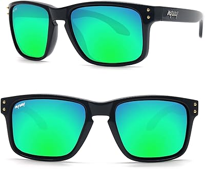 Lunettes de soleil à verres véritables de conception italienne pour hommes et femmes