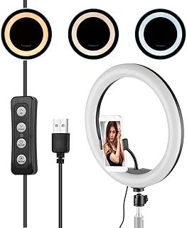 Anneau lumineux led compact elissa - 168 pièces - 13 pouces