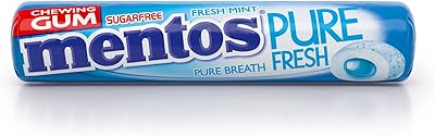 Gomme sans sucre à saveur de menthe fraîche mentos pure fresh 15,75 g