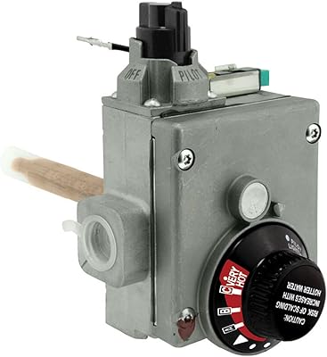 Thermostat de contrôle de gaz rheem ap14270g, gaz naturel, gris, 12,7 x 7,5