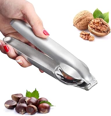 Pince à casse-noix en acier inoxydable, outils d'ouverture de noix en acier inoxydable