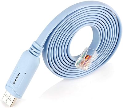 Câble de contrôleur usb oikwan, câble de contrôleur usb vers rj45 pour routeur/commutateur