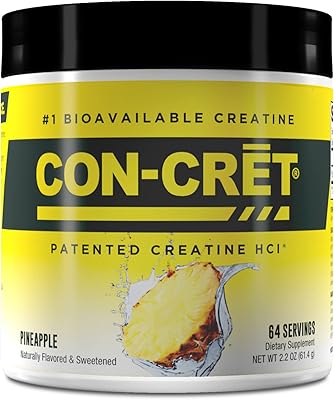 Poudre de créatine hcl brevetée promera sports supplément d'entraînement à l'ananas non stimulant