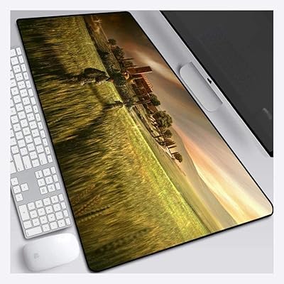 Mkoijn tapis de souris de jeu étendu grand tapis rainbow six siege clavier