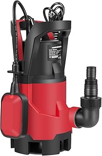 Pompe à eau électrique submersible 1 hp avec interrupteur à flotteur automatique 3700gph