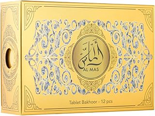 Un ensemble de tablettes d'encens d'al-hamidi 12 morceaux oud oriental