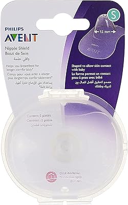 Protège-tétons philips avent, taille s, paquet de 1