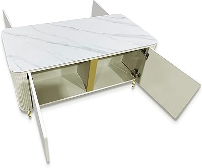 Table tv moderne en bois d'érable, décoration d'intérieur, hauteur réglable 40 x 180