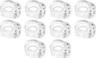 10 pièces protecteurs de poignée de porte pour murs, isolant de poignée de porte en pvc, absorption des chocs de poignée de porte transparente pour l'isolation des murs et arrêter les dommages aux murs - aucun perçage requis. Diaytar : Le discount nouvelle génération au Sénégal