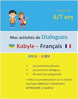 Mes activités de dialogues kabyle – français. à partir de 6/7 ans.: apprendre