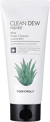 Nettoyant moussant à l'aloe vera tony moly clean duo 6 fl