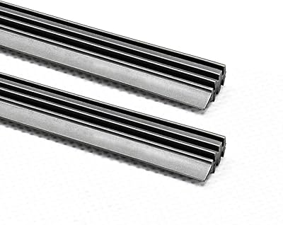 Balais d'essuie-glace sans cadre rechargeables aslam 6 mm coupés à la taille
