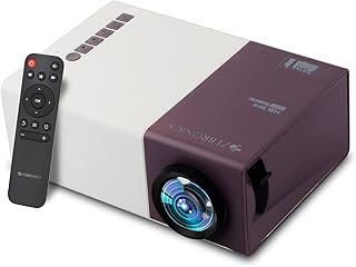 Projecteur led portable zebronics zip-pixplay 11 avec prise en charge fhd 1080p, hdmi