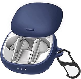 Toptech étui en silicone pour anker soundcore liberty air 2 pro, étui