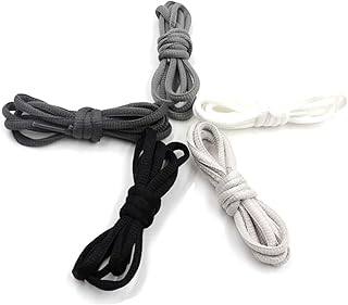 Lacets de sport ovales semi-circulaires pour chaussures de sport, 5 paires, pack