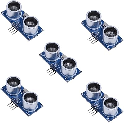 Module de capteur de distance à ultrasons hc-sr04 (5 pièces) pour arduino uno